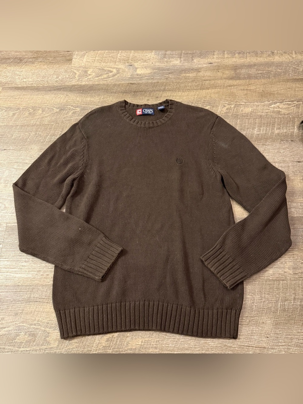 Chaps Men’s Knit Sweater size Medium